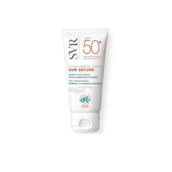 SVR SUN SECURE ECRAN MINERAL TEINTE PEAUX NORMALES A MIXTES SPF 50+ 50ML - SVR