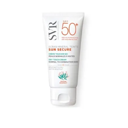 SVR SUN SECURE ECRAN MINERAL TEINTE PEAUX NORMALES A MIXTES SPF 50+ 50ML - SVR