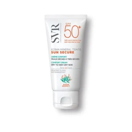 SVR SUN SECURE ECRAN MINERAL TEINTE PEAUX SECHES A TRES SECHES SPF50+ 50ML - SVR