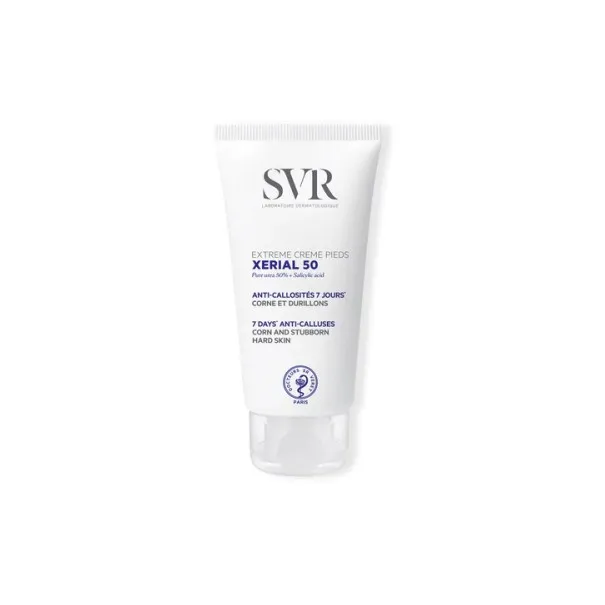 SVR XERIAL 50 EXTREME CREME PIEDS ANTI CALLOSITES 50ML - SVR