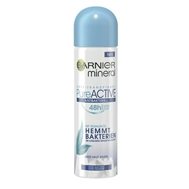 Déodorant Femme Garnier  GARNIER MINERAL PUREACTIVE DEO SPRAY 150 ML - Garnier