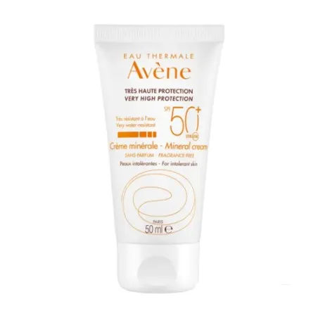 AVENE CREME MINERALE HAUTE PROTECTION SPF50+ 50ML - AVENE