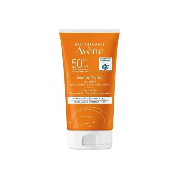 AVENE INTENSE PROTECT FLUIDE ULTRA RESISTANT A L'EAU SPF50+ 150ML - 