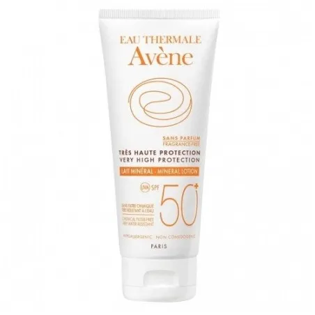 AVENE SOLAIRE LAIT MINERAL TRES HAUTE PROTECTION SPF50+ 100ML - AVENE