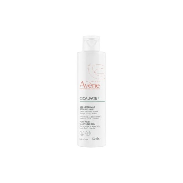 AVENE CICALFATE+ GEL NETTOYANT ASSAINISSANT 200ML - AVENE