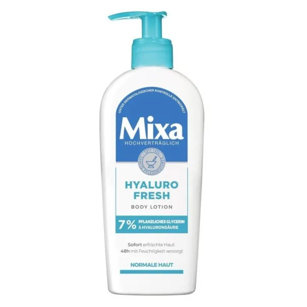 LAIT DE CORPS Mixa  LAIT DE CORPS 400ML GLYCÉRINE VÉGÉTALE ACIDE HYALURONIQUE - MIXA