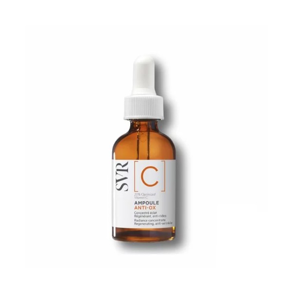 SVR AMPOULE ANTI OX VITAMINE C 20% 30ML TOUS TYPES DE PEAUX - SVR