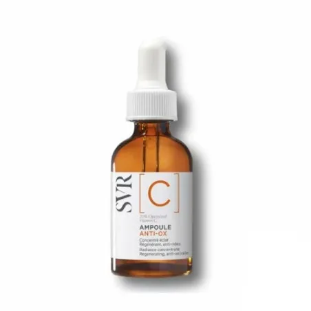 SVR AMPOULE ANTI OX VITAMINE C 20% 30ML TOUS TYPES DE PEAUX - SVR
