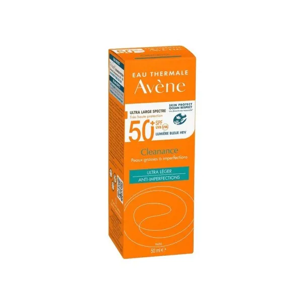 AVENE CLEANANCE SOLAIRE SPF50+ ULTRA LEGER ANTI IMPERFECTION 50ML - AVENE
