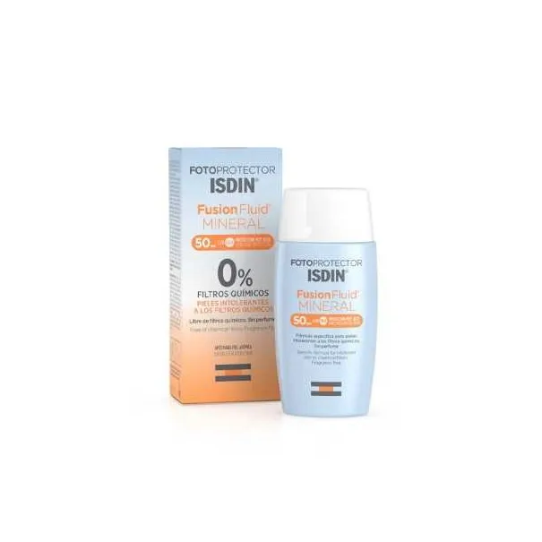 ISDIN ECRAN SOLAIRE FUSION FLUIDE MINERAL SPF50+ 50ML - isdin