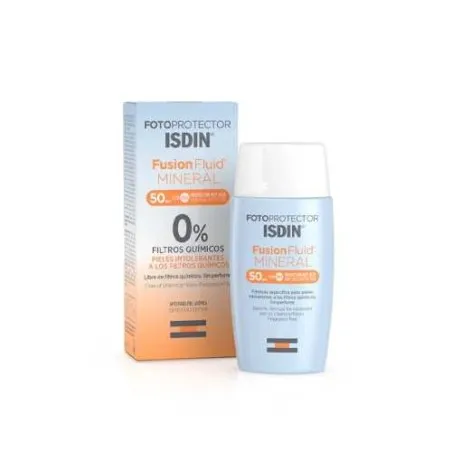 ISDIN ECRAN SOLAIRE FUSION FLUIDE MINERAL SPF50+ 50ML - isdin