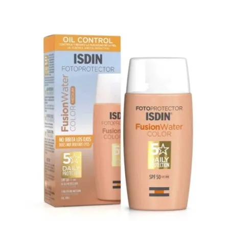 ISDIN PHOTOPROTECTION ECRAN SOLAIRE FUSION WATER TEINTEE MEDIUM SPF50+ 50ML - isdin