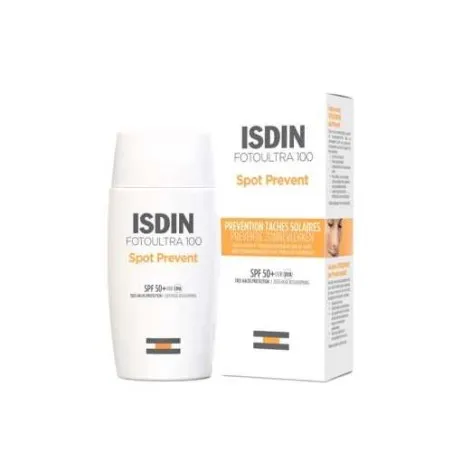 ISDIN PHOTOPROTECTEUR ECRAN SOLAIRE SPOT PREVENT SPF50+ 50ML - isdin