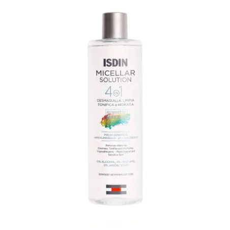 ISDIN DERMA SOLUTION MICELLAIRE HYDRATANTE 4EN1 400ML - isdin