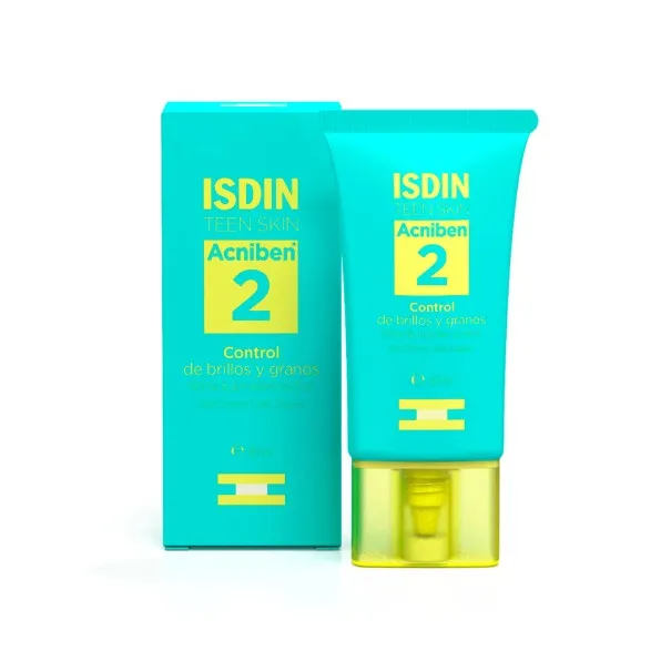 ISDIN ACNIBEN GEL CREME CONTROLE BRILLANCE ET BOUTONS 40ML - isdin
