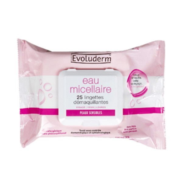 Démaquillant evoluderm  EAU MICELLAIRE - evoluderm