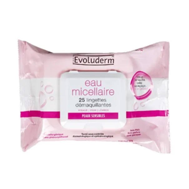 Démaquillant evoluderm  EAU MICELLAIRE - evoluderm