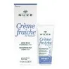 NUXE CRÈME FRAÎCHE DE BEAUTÉ CRÈME RICHE HYDRATANTE 48H 30ML + 3EN1 15 ML OFFERTE - NUXE