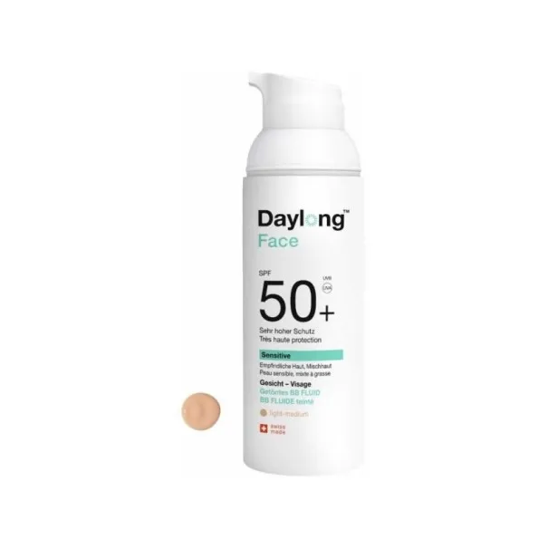 DAYLONG FACE SENSITIVE SPF50+ BB FLUIDE TEINTÉ 50ML - 