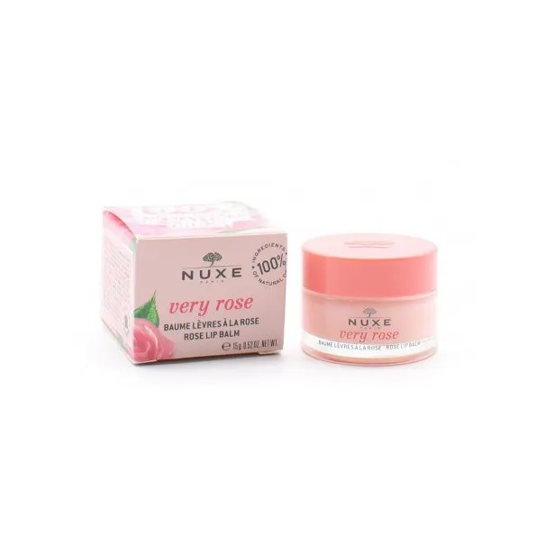 NUXE VERY ROSE BAUME LEVRE A LA ROSE 15G - NUXE