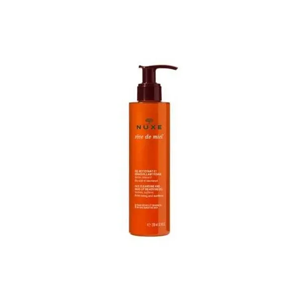 NUXE REVE DE MIEL GEL NETTOYANT ET DEMAQUILLANT 200ML - NUXE