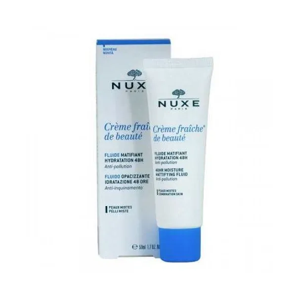 NUXE CREME FRAICHE DE BEAUTE FLUIDE MATIFIANT 50ML - NUXE