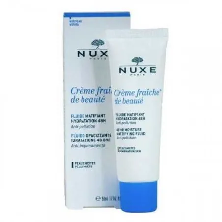 NUXE CREME FRAICHE DE BEAUTE FLUIDE MATIFIANT 50ML - NUXE
