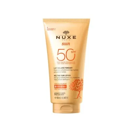 NUXE SUN LAIT SOLAIRE FONDANT HAUTE PROTECTION SPF50+ 150ML - NUXE