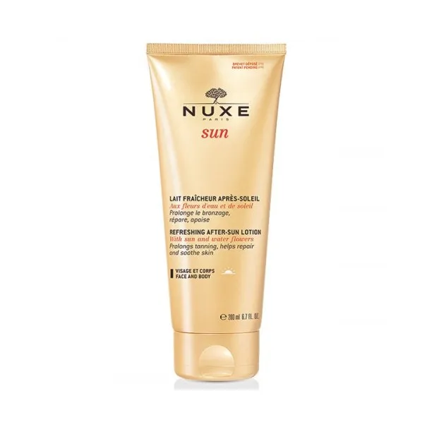 NUXE SUN LAIT FRAICHEUR APRES SOLEIL VISAGE ET CORPS 200ml - NUXE