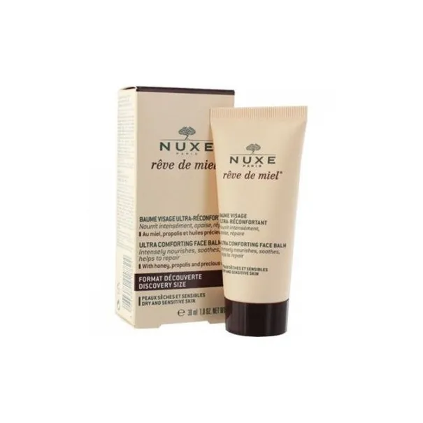 NUXE REVE DE MIEL BAUME VISAGE ULTRA-RECONFORTANT , 30ML - NUXE