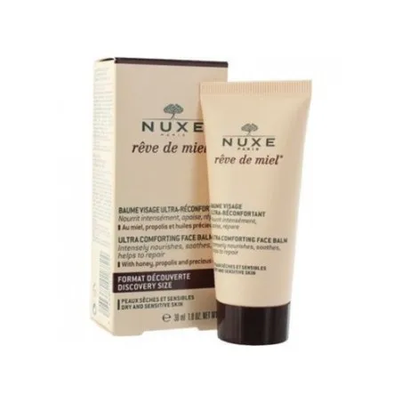NUXE REVE DE MIEL BAUME VISAGE ULTRA-RECONFORTANT , 30ML - NUXE