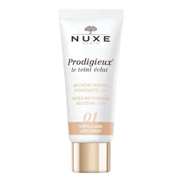NUXE PRODIGIEUX LE TEINT ECLAT - BB CREME TEINTEE HYDRAATNTE 01 LIGHT 30ML - NUXE