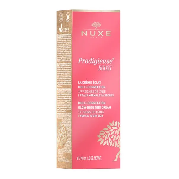 Nuxe Prodigieuse Boost Creme Eclat Multi-Protection 40ml + Le Baume Huile Recupérateur Nuit 15ml - NUXE
