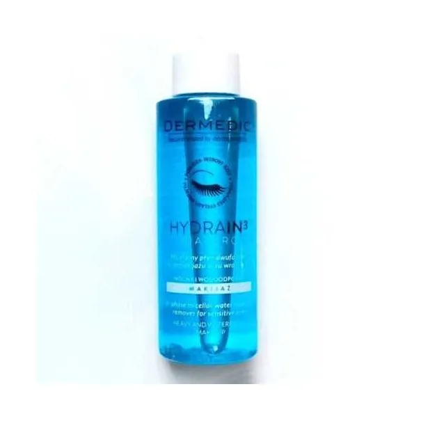 DERMEDIC HYDRAIN 3 EAU MICELLAIRE BI PHASE DEMAQUILLANTE 115ML - 