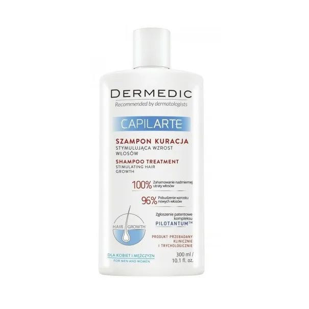 DERMEDIC CAPILARTE SHAMPOOING ANTI CHUTE ET REPOUSSE 300 ML - 