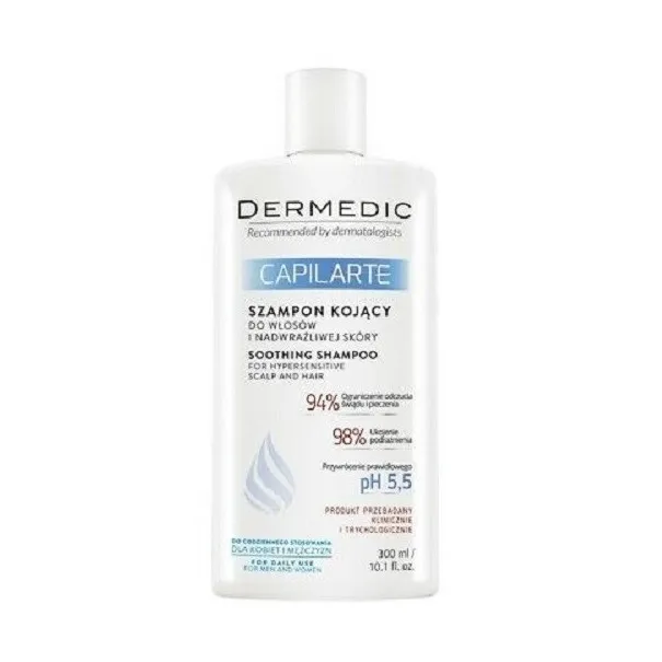 DERMEDIC CAPILARTE SHAMPOOING NORMALISANT POUR CHEVEUX HYPERSENSIBLE 300ML - 