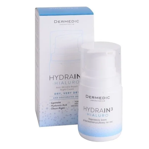 DERMEDIC HYDRAIN 3 CREME NUIT HYD-ANTI-AGE - 