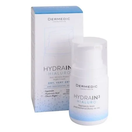 DERMEDIC HYDRAIN 3 CREME NUIT HYD-ANTI-AGE - 