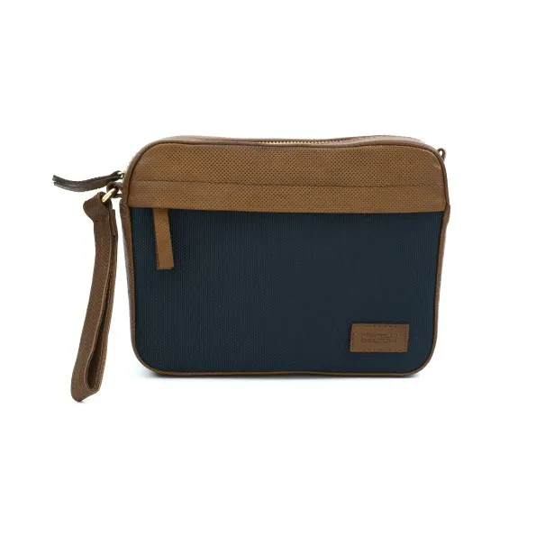 Sacoche Homme BELTONI  ENZO MARRON/BLEU - BELTONI