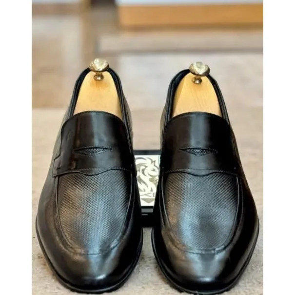 Chaussures en cuir – CLA30 NOIR - MAKEBA