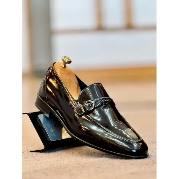 Chaussures en cuir – CLA75 NOIR GLACE - MAKEBA