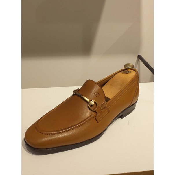 Chaussures homme en cuir – 8723 CAMEL - MAKEBA