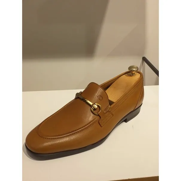 Chaussures homme en cuir – 8723 CAMEL - MAKEBA