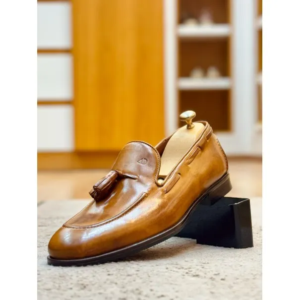 Chaussures en cuir – DB29 CAMEL - MAKEBA