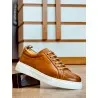 Baskets en cuir– 3250 CAMEL - MAKEBA