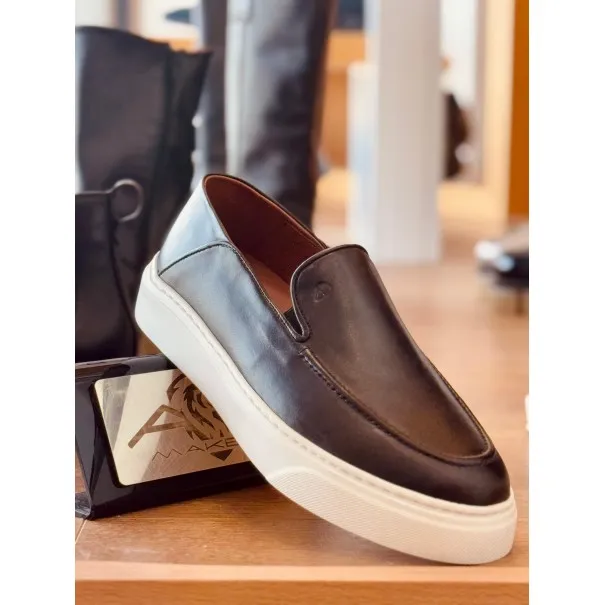 Chaussures en cuir – 3206 NOIR - MAKEBA