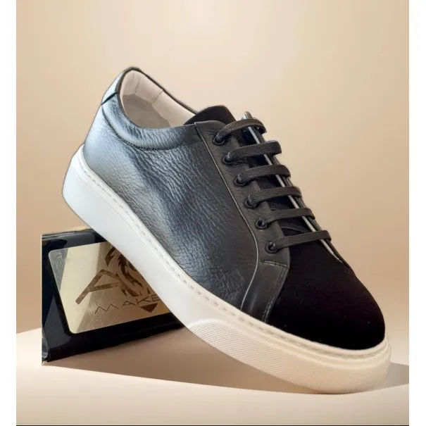 Baskets en cuir– 3215 NOIR FALL - MAKEBA