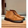 Boots homme en Cuir – 110 DAIM CAMEL - MAKEBA