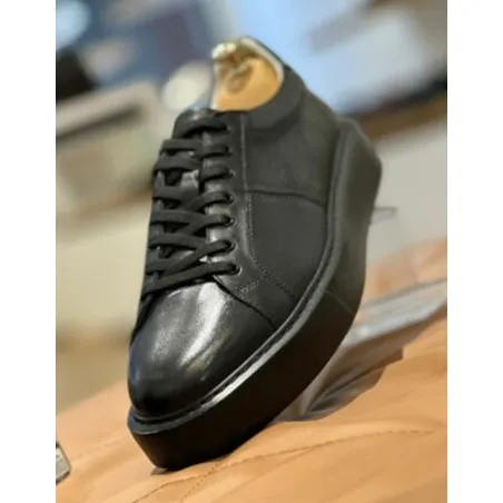 Baskets en cuir – 8911 NOIR - MAKEBA