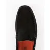 Mocassins en cuir Tito – PP01 Daim Noir - MAKEBA
